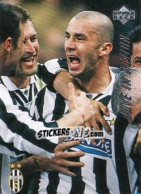 Sticker Milan - Juventus 0-2 - Juventus FC Campione d'Italia 1994-1995 n. 59 - Upper Deck
