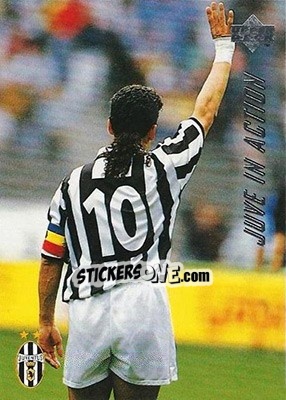 Figurina Genoa - Juventus 0-4 - Juventus FC Campione d'Italia 1994-1995 - Upper Deck