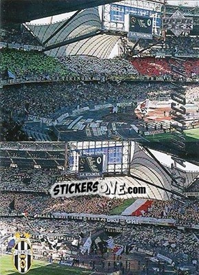 Sticker Fiesta Bianconera - Juventus FC Campione d'Italia 1994-1995 - Upper Deck