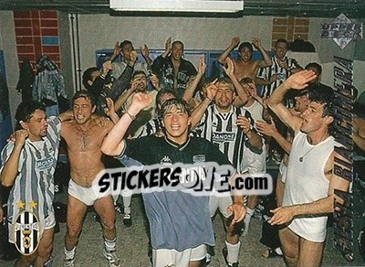 Sticker Fiesta Bianconera - Juventus FC Campione d'Italia 1994-1995 n. 85 - Upper Deck