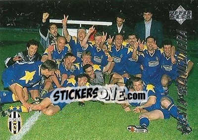 Sticker Fiesta Bianconera - Juventus FC Campione d'Italia 1994-1995 - Upper Deck