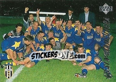 Sticker Fiesta Bianconera - Juventus FC Campione d'Italia 1994-1995 n. 88 - Upper Deck