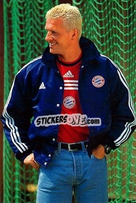 Sticker Thomas Strunz - FC Bayern München Foto-Cards 1998-1999 - Panini