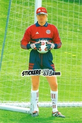 Sticker Oliver Kahn - FC Bayern München Foto-Cards 1998-1999 - Panini