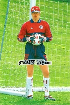 Sticker Oliver Kahn - FC Bayern München Foto-Cards 1998-1999 n. 10 - Panini