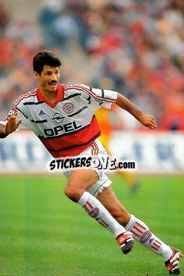 Sticker Ali Daei - FC Bayern München Foto-Cards 1998-1999 - Panini