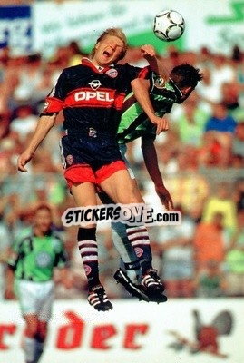 Sticker Stefan Effenberg - FC Bayern München Foto-Cards 1998-1999 - Panini