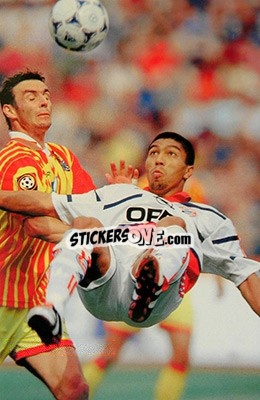 Sticker Giovane Elber - FC Bayern München Foto-Cards 1998-1999 - Panini