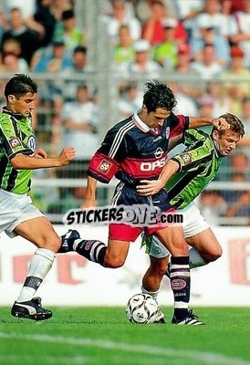 Sticker Hasan Salihamidzic - FC Bayern München Foto-Cards 1998-1999 n. 37 - Panini