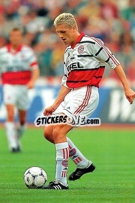Sticker Thomas Strunz - FC Bayern München Foto-Cards 1998-1999 n. 38 - Panini