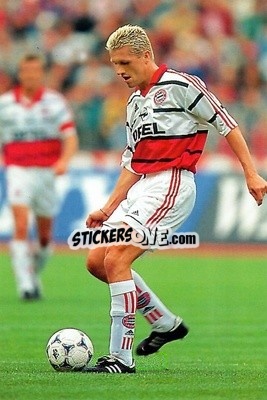 Cromo Thomas Strunz - FC Bayern München Foto-Cards 1998-1999 - Panini