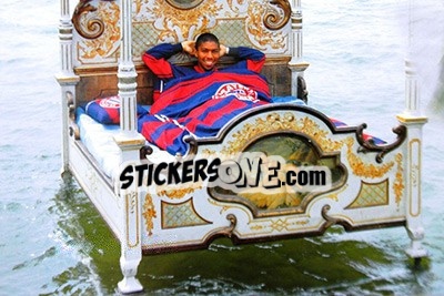 Sticker Giovane Elber - FC Bayern München Foto-Cards 1998-1999 n. 42 - Panini