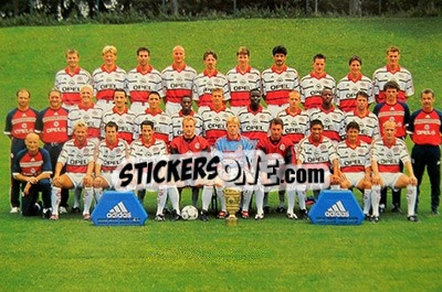 Figurina Team Photo - FC Bayern München Foto-Cards 1998-1999 - Panini