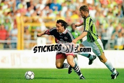 Sticker Jens Jeremies - FC Bayern München Foto-Cards 1998-1999 n. 62 - Panini