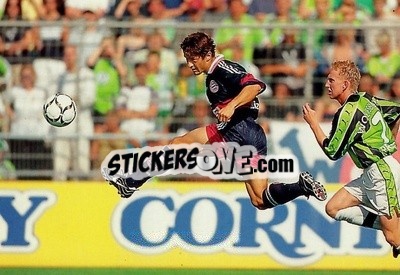 Sticker Bixente Lizarazu - FC Bayern München Foto-Cards 1998-1999 - Panini