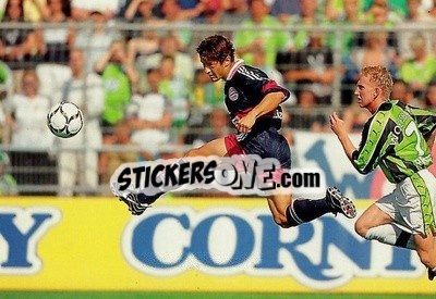 Sticker Bixente Lizarazu - FC Bayern München Foto-Cards 1998-1999 n. 64 - Panini