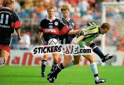 Sticker Michael Tarnat - FC Bayern München Foto-Cards 1998-1999 n. 68 - Panini