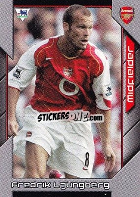 Sticker Fredrik Ljungberg - Premier Stars 2004-2005 n. 11 - Topps