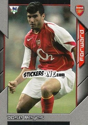 Sticker Jose Antonio Reyes - Premier Stars 2004-2005 n. 12 - Topps