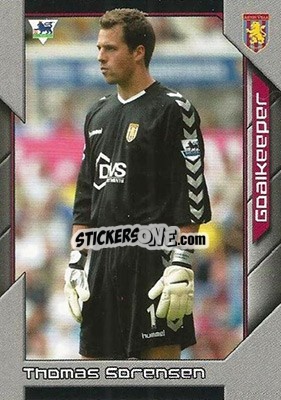 Sticker Thomas Sorensen - Premier Stars 2004-2005 n. 15 - Topps