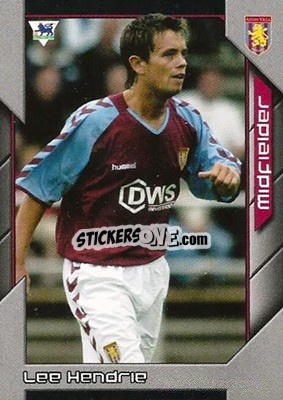 Sticker Lee Hendrie - Premier Stars 2004-2005 n. 16 - Topps