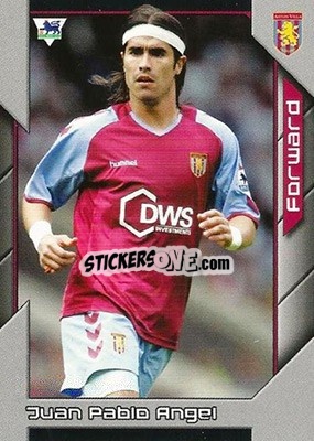 Sticker Juan Pablo Angel - Premier Stars 2004-2005 - Topps