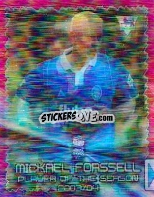 Figurina Badge / Mikael Forssell - Premier Stars 2004-2005 - Topps