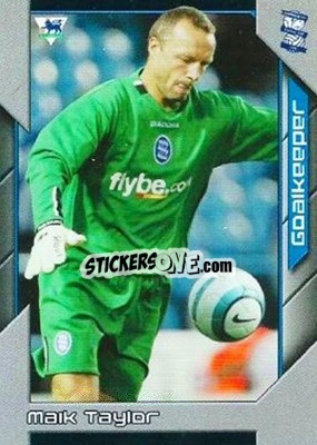 Sticker Maik Taylor - Premier Stars 2004-2005 n. 27 - Topps