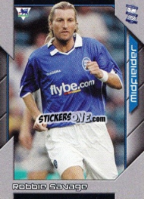 Sticker Robbie Savage - Premier Stars 2004-2005 n. 34 - Topps