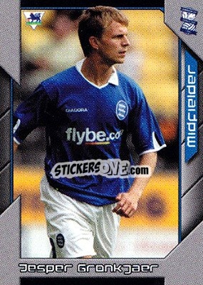 Sticker Jesper Gronkjaer - Premier Stars 2004-2005 n. 35 - Topps