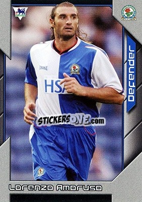 Sticker Lorenzo Amoruso - Premier Stars 2004-2005 n. 40 - Topps