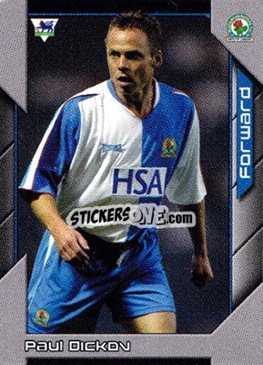 Sticker Paul Dickov - Premier Stars 2004-2005 n. 45 - Topps