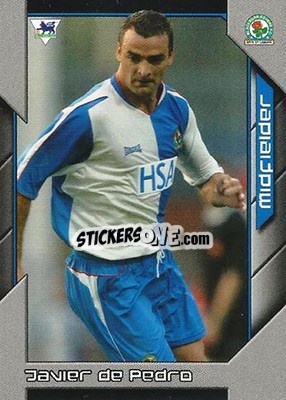 Sticker Javier De Pedro - Premier Stars 2004-2005 n. 46 - Topps