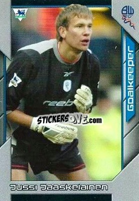 Sticker Jussi Jaaskelainen - Premier Stars 2004-2005 - Topps