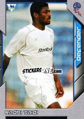 Sticker Radhi Jaidi - Premier Stars 2004-2005 n. 52 - Topps