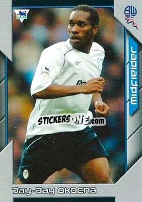 Sticker Jay-Jay Okocha - Premier Stars 2004-2005 n. 54 - Topps