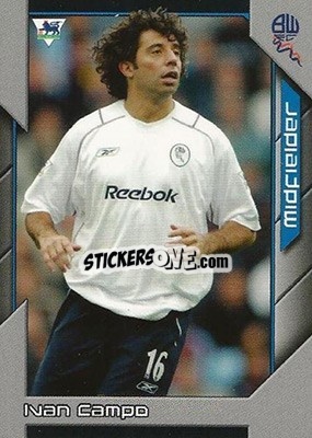 Sticker Ivan Campo - Premier Stars 2004-2005 - Topps