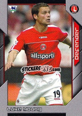 Sticker Luke Young - Premier Stars 2004-2005 n. 64 - Topps