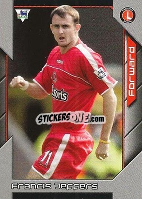 Sticker Francis Jeffers - Premier Stars 2004-2005 n. 72 - Topps