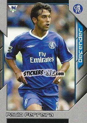 Sticker Paulo Ferreira - Premier Stars 2004-2005 n. 76 - Topps