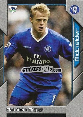 Sticker Damien Duff - Premier Stars 2004-2005 n. 85 - Topps