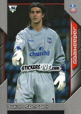 Sticker Julian Speroni - Premier Stars 2004-2005 n. 87 - Topps