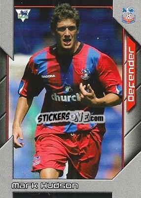 Sticker Mark Hudson - Premier Stars 2004-2005 n. 93 - Topps