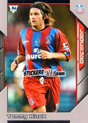 Sticker Tommy Black - Premier Stars 2004-2005 - Topps