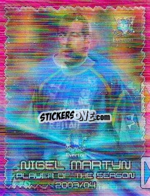 Sticker Badge / Wayne Rooney / Nigel Martyn