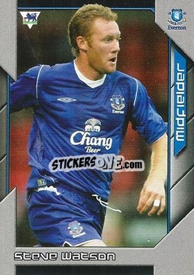 Sticker Steve Watson - Premier Stars 2004-2005 n. 102 - Topps