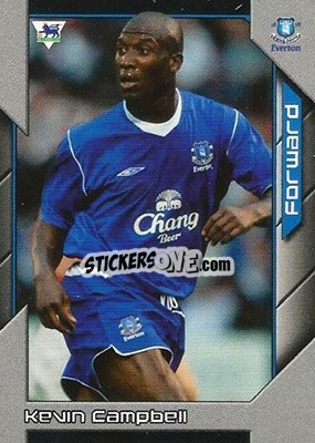 Sticker Kevin Campbell - Premier Stars 2004-2005 - Topps