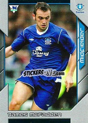 Sticker James McFadden - Premier Stars 2004-2005 n. 109 - Topps