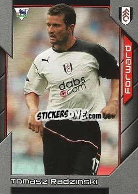 Sticker Tomasz Radzinski - Premier Stars 2004-2005 n. 116 - Topps