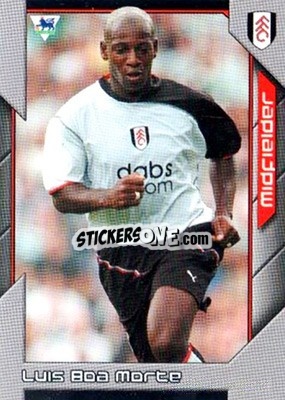 Sticker Luis Boa Morte - Premier Stars 2004-2005 n. 119 - Topps